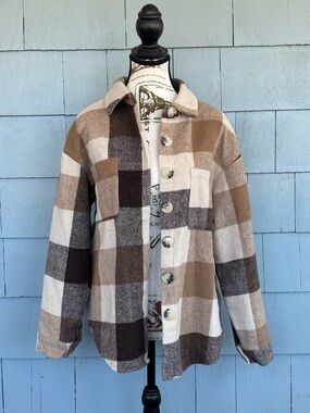Lightweight Plaid Jacket